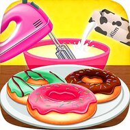 Игра Готовим пончики