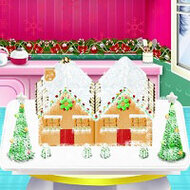 Игра Готовим пряничный домик на Рождество