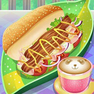 Игра Готовим вкуснейший бургер