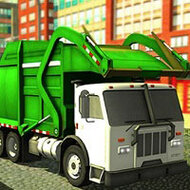Игра Грузовики мусор