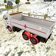 Игра Грузовик зимой