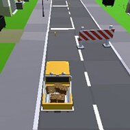 Игра Грузовики курьер