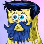 Игра Губка Боб бреет бороду