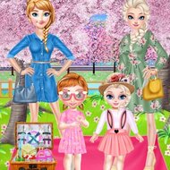 Игра Холодное сердце: цветочный пикник