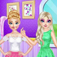 Игра Холодное Сердце с Эльзой