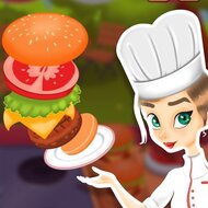 Игра Кафе бургеры