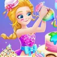 Игра Кафе: десерты в стиле единорогов