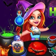 Игра Кафе на Хэллоуин