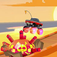 Игра Классные гонки с переворотами