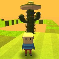 Игра Когама: кактусовый паркур