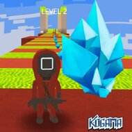 Игра Когама паркур в кальмара