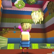 Игра Когама радужный паркур в башне