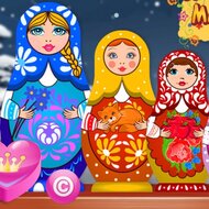 Игра Конструктор матрешки