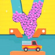 Игра Копатель: погрузка шариков