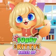 Игра Кошка одевалка