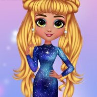 Игра Космический стиль для радужных девушек