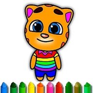 Игра Кот Том раскраски