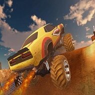 Игра Крутые гонки на монстр-траках