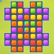 Игра Онлайн кубики: три в ряд 