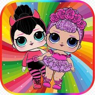 Игра Куклы Лол: одевалка