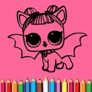 Игра Куклы Лол раскраски