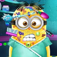 Игра Лечение кожи миньона