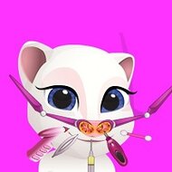 Игра Лечение носа Анжелы