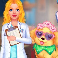 Игра Лечи животных