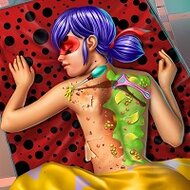 Игра Леди Баг: лечение спины