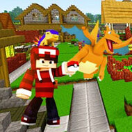 Игра Майнкрафт Лего деревня