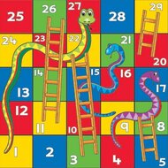 Игра Лестницы и змеи с мультиплеером