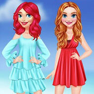 Игра Летнее путешествие подружек