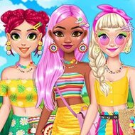 Игра Летние украшения для принцесс