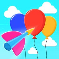 Игра Лопать воздушные шарики