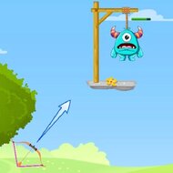 Игра Лучник: спасение монстров