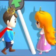 Игра Любовные булавки: спаси принцессу
