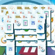 Игра Маджонг часы