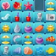 Игра Маджонг Коннект: пляж