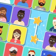 Игра Маджонг Онет люди