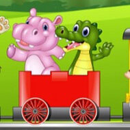 Игра Маджонг с животными для детей