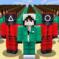 Игра Майнкрафт в кальмара 2