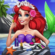 Игра Макияж морской принцессы