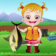 Игра Малыш на рыбалке