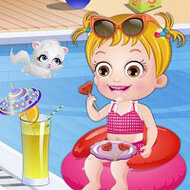 Игра Малышка Хейзел в аквапарке