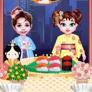 Игра Малышка Тейлор: День японских девочек