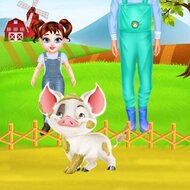 Игра Малышка Тейлор на ферме
