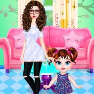 Игра Малышка Тейлор: уборка и переделка дома