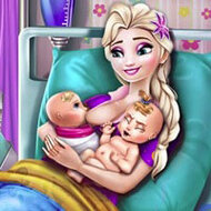 Игра Мама рожает двойню