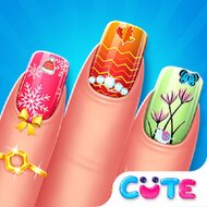 Игра Маникюр времена года