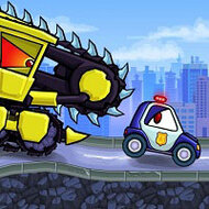 Игра Машина ест машину 7: хищные машины